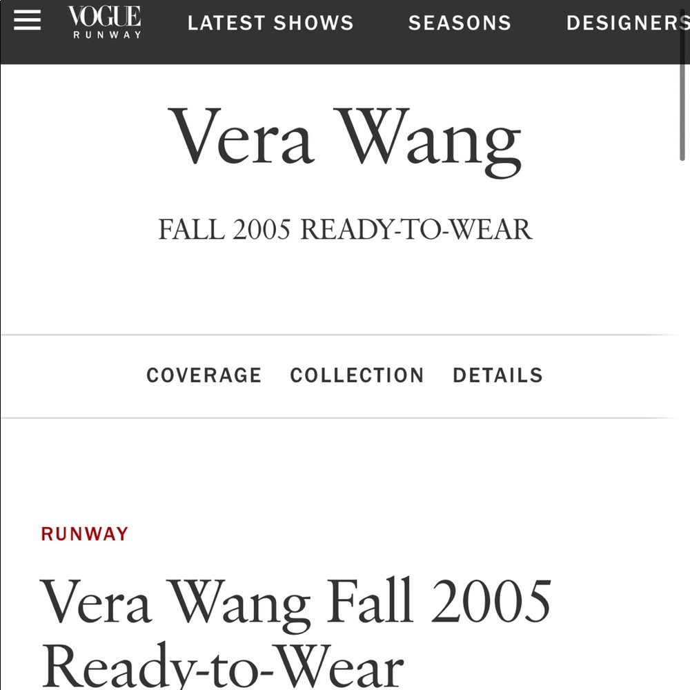 RUNWAY SKIRT! Vera Wang Skirt!! 🥂 - Picture 14 of 14